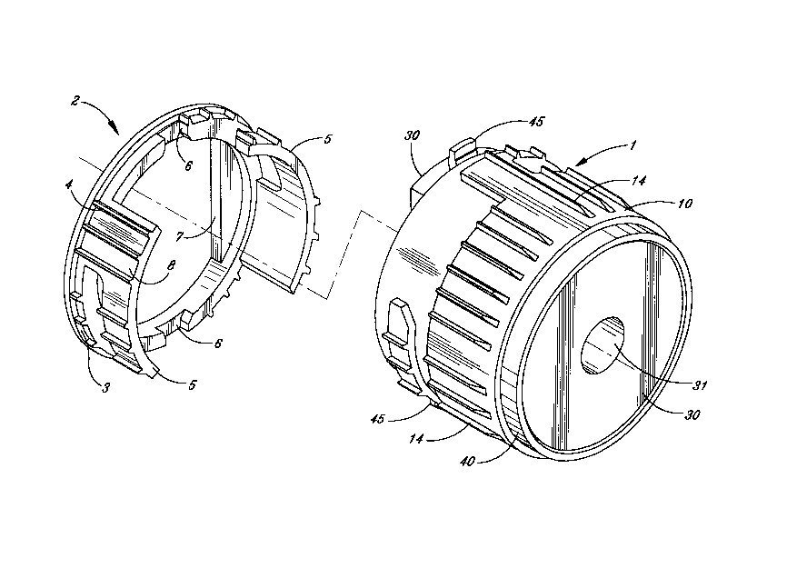 A single figure which represents the drawing illustrating the invention.